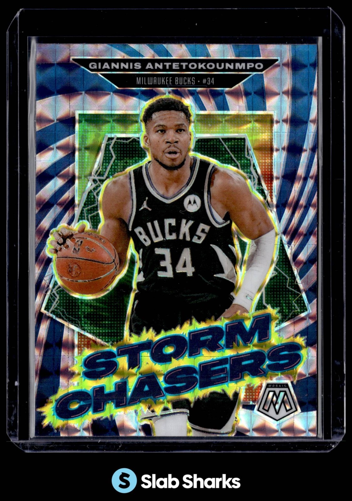 2024 PANINI MOSAIC #5 GIANNIS ANTETOKOUNMPO STORM CHASERS