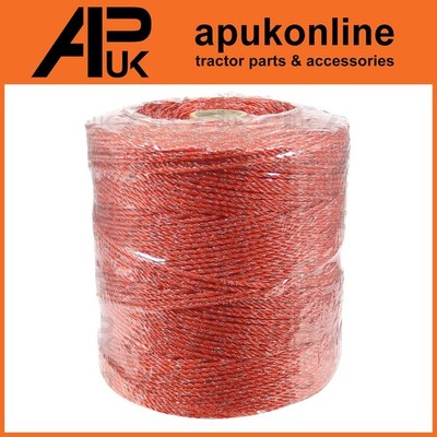 Weidezaun Zaun Polydraht 500m 2,5mm ROT 6 x 0,15 Leiter Bauernhofzaun
