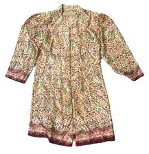 chinon silk palazzo dupatta salwar kamiz indian Size XL