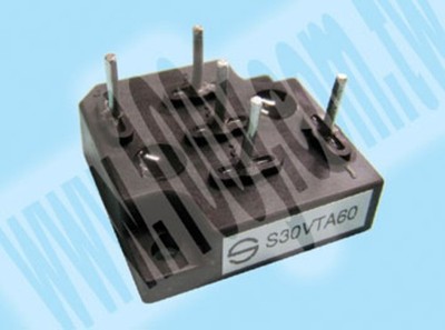 SHINDENG S30VTA60 MODULE 3 Phase Bridge Diode600V 30A *pz