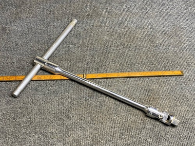 #ad Powrkraft 10” Sliding T Handle 10” Extension And Universal Swivel All 1 2” Dr $28.00