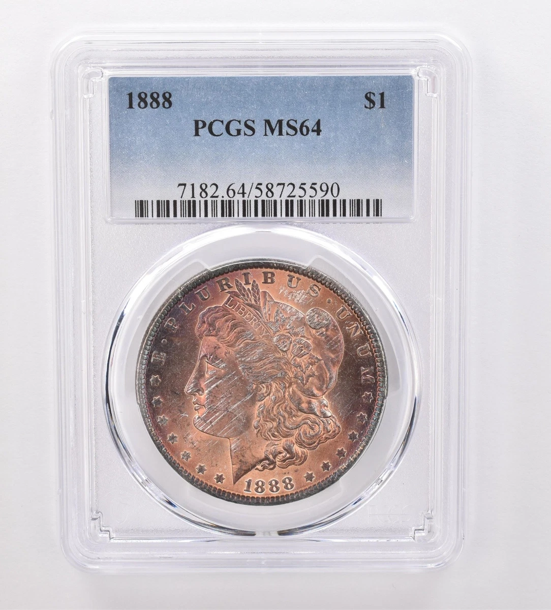 25+ MS 64 Graded 1888 Year Morgan US Dollars (1878-1921) for sale