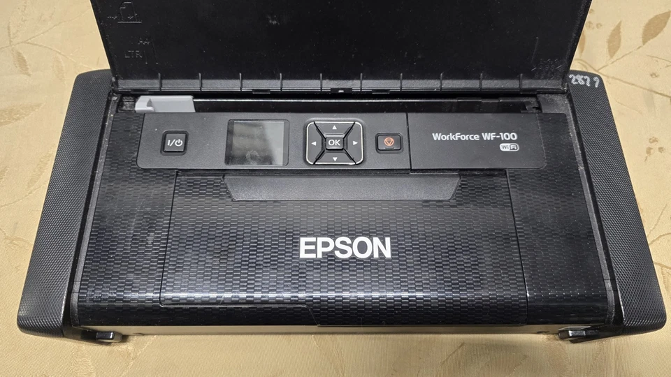 Epson WorkForce WF- 100 Wireless Mobile Printer NO Power/Cables UNTESTED - Image 2 of 4