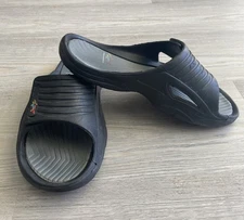 Greg Norman Slip On Sandals Black Slide Sandals Men 9