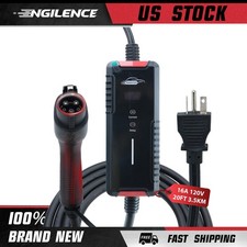 Portable Level 2 EV Charger For Electric Vehicles 120V 16A NEMA 6-20 Plugs 3.5KW
