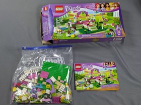 LEGO Friends Heartlake Dog Show 3942 Andrea's Stage 3932 Lot Complete Retired