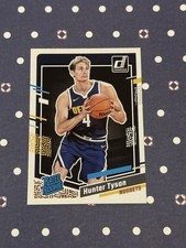 2023-24 Panini Donruss Hunter Tyson Rated Rookie #201 Denver Nuggets RC (E)