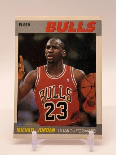 1987-88 Fleer Basketball 2nd Year Michael Jordan #59 Chicago Bulls