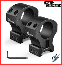 Precision 1 Inch Scope Rings Scope Mount - 2 Pieces