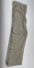 COLUMBIA omni shade cargo pants boys size M 10/12 used condition light khaki