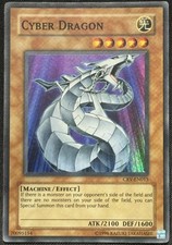 Yugioh Cyber Dragon Unlimited Edition Super Rare CRV-EN015 LP