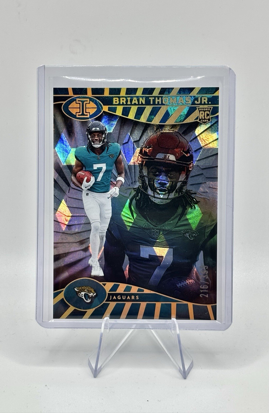 2024 Panini Illusions Cubic /399 Brian Thomas Jr. RC #41