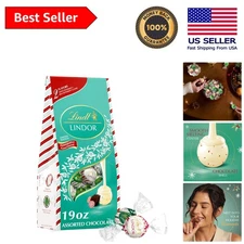 Decadent 19 oz. LINDOR Peppermint Truffles - A Masterful Chocolate Experience