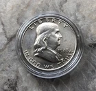 1948 SILVER FRANKLIN HALF DOLLAR.  CHOICE BU CONDITION !!!!