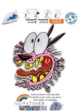 patch scary courage the Cowardly dog toppa termoadesiva leone cane fifone iron