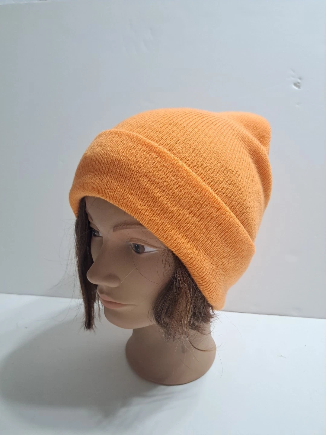 Orange Beanie Winter Hat
