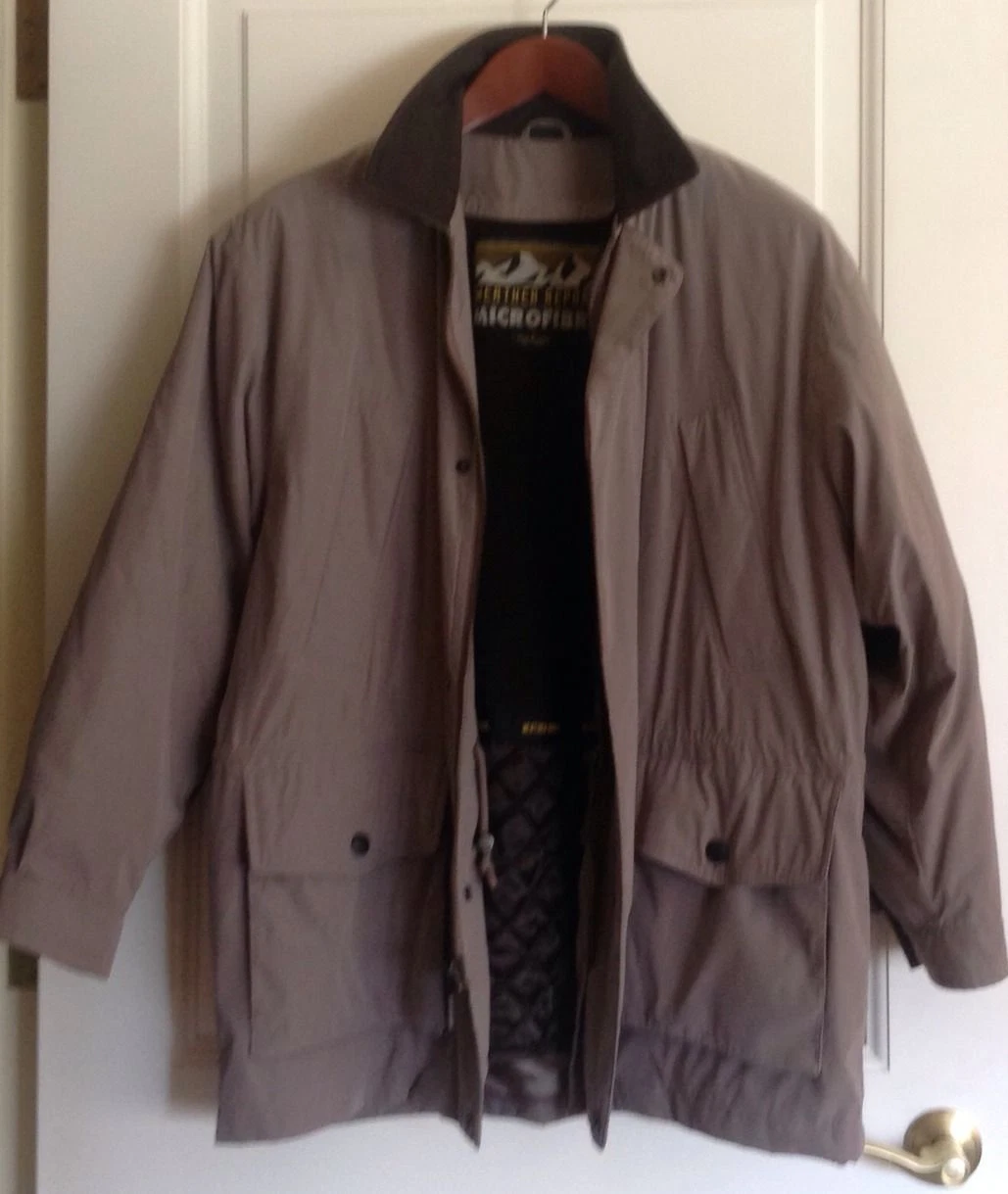 NWOT WEATHER REPORT Storm Jacket Olive Green SZ Medium