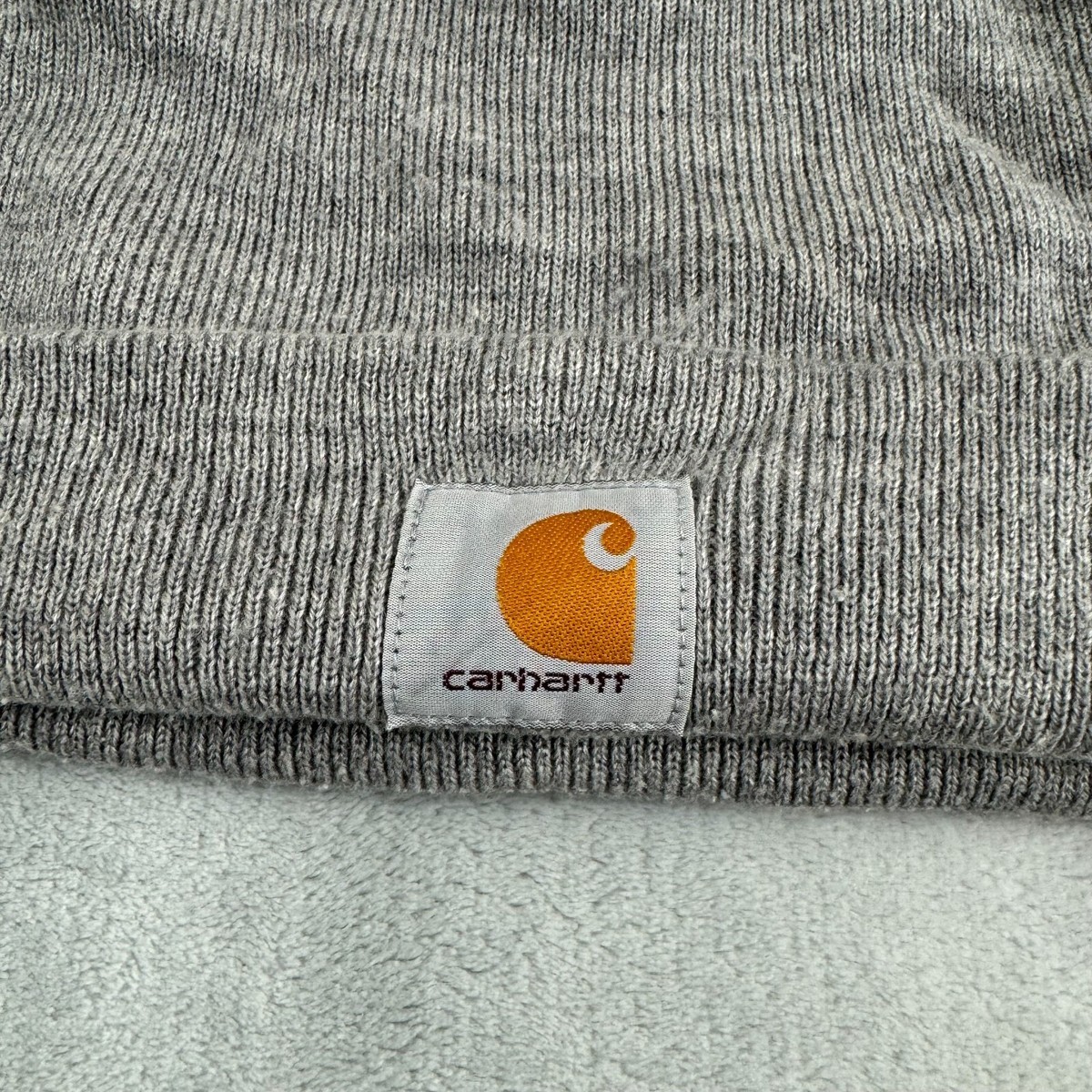 Carhartt Beanie Adult Grey A18 Gray Acrylic Watch Cap Hat Winter