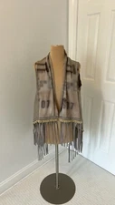 Seven Seventy Limited Edition Fringed Vest One Size NWT