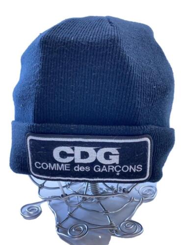 Cappello lavorato a maglia CDG cotone BLK da uomo - Foto 1 di 5