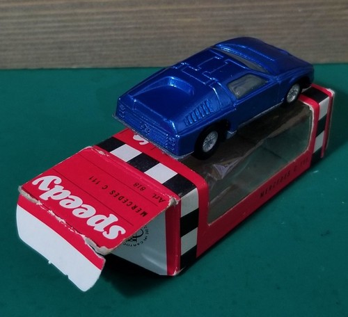 MERCURY SPEEDY N°818 MERCEDES BENZ C111 WANKEL Scala 1:66 Made Italy 1969 N.I.B. - Foto 4 di 9