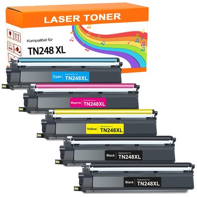 Toner Kompatibel Brother TN-248 XL für DCP-L3520CDWE L3515CDW HL-L3215CW L3220CW