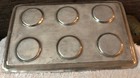 Vintage Etched Brass Set of 7 Shot Glasses/Wine Goblets W/ Tray From India — photo 10