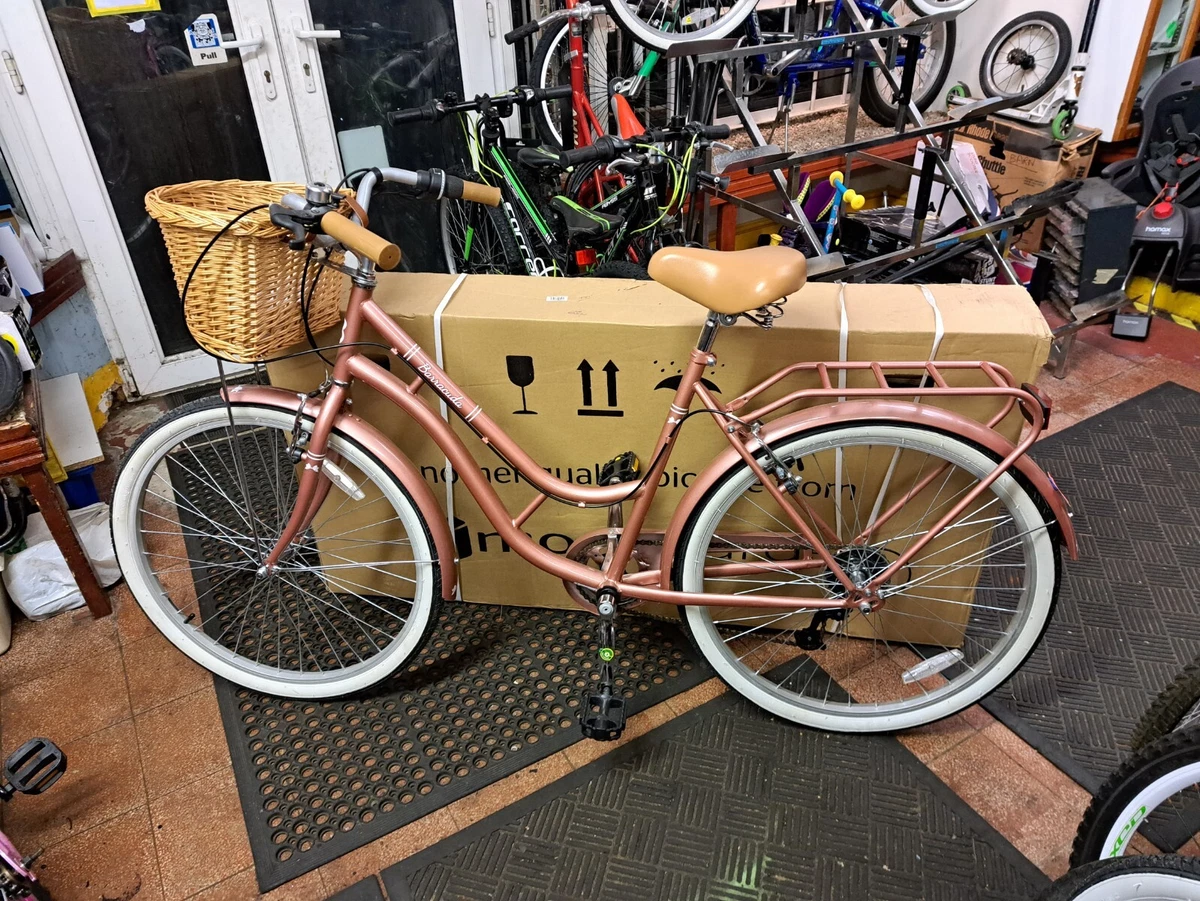 Ladies bike with basket hot sale ebay