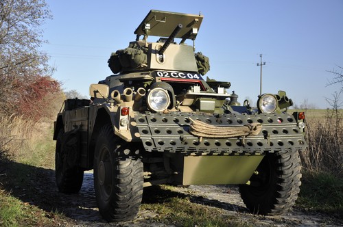 kleiner britischer radpanzer Daimler Ferret