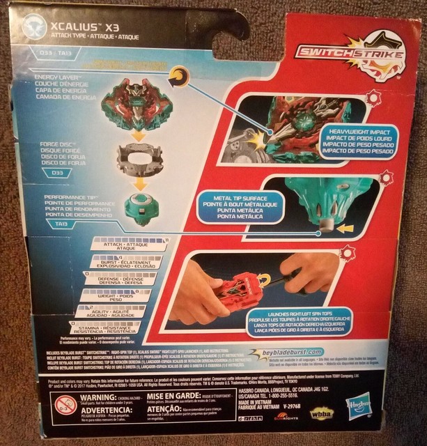 beyblade burst evolution xcalius set