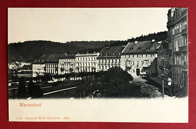 AK MARIENBAD in Böhmen um 1904 Stadtansicht  ( 75424