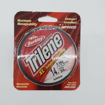 Fil De Pêche Berkley Trilene XL – 14 Lb – 3000 Yards – Vert Faible Visibilité
