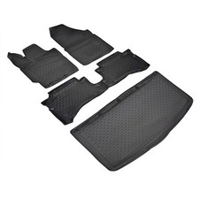 Gummimatten + Kofferraumwanne Set Für Toyota Yaris Ab 2020