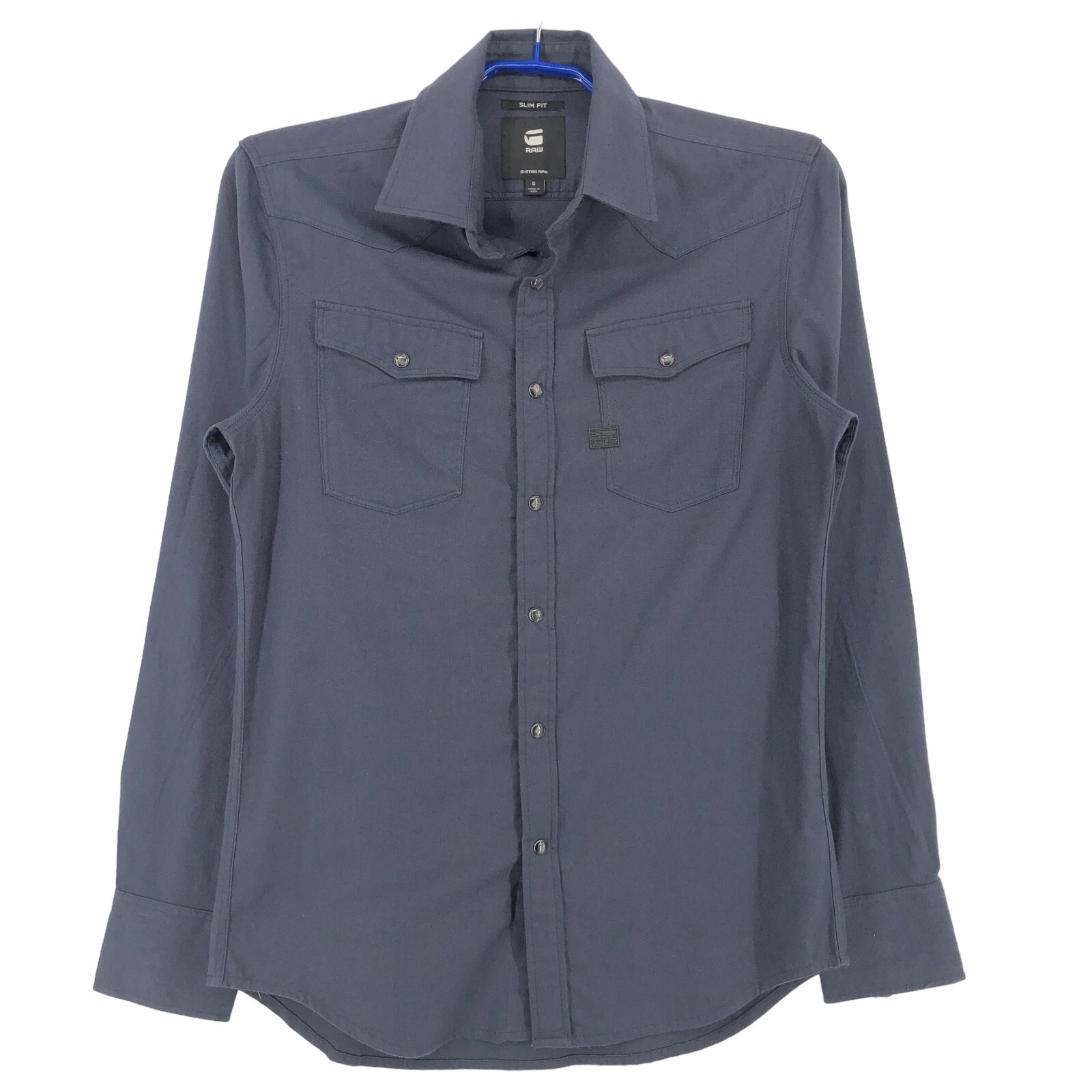 G-STAR RAW Men 3301 Slim Casual slim Fit Long Sleeve Shirt Size S