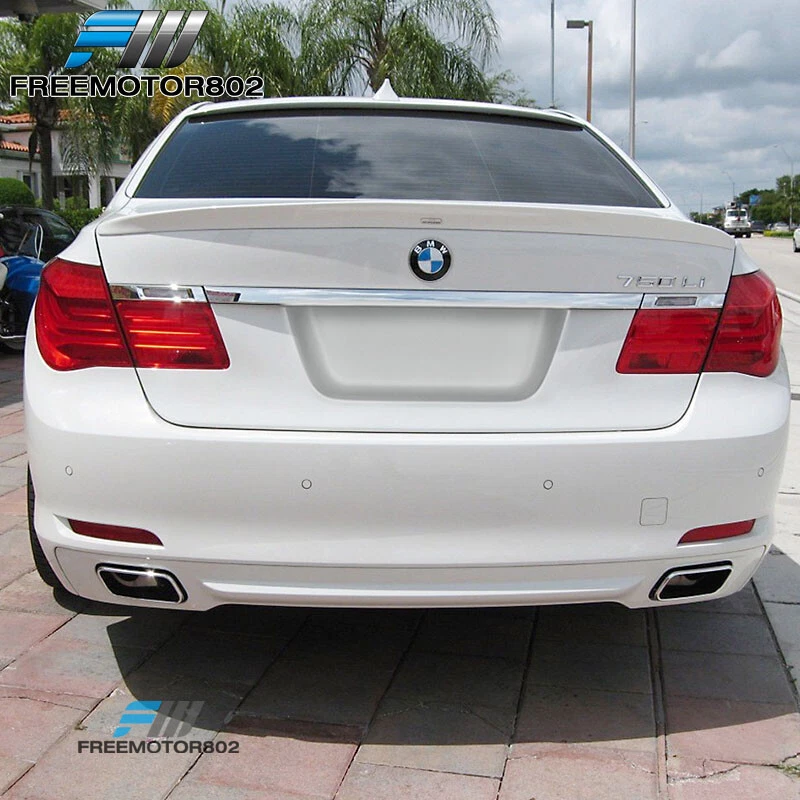 Se adapta a 09-15 BMW Serie 7 F01 AC alerón de maletero sin pintar - ABS Foto 3 de 4