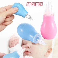Silicone Baby Kids Nasal Aspirator Infant Vacuum Nose Suction Toddler Cleaner AU