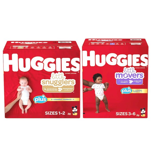 huggies little movers plus size 3