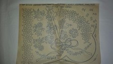 Vintage Flora Sprigs Stickerei Transfer Muster 21102 Weldons Mag April 1938