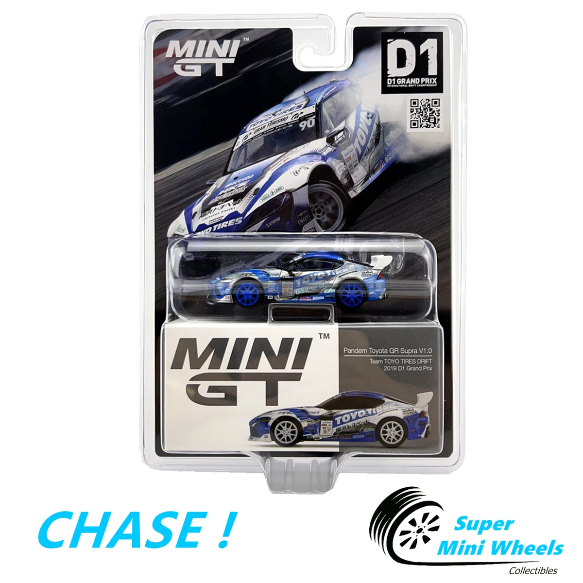 Minigt D1 Toyo Tires GRスープラ チェイス