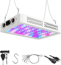1000W LED Grow Light for Indoor Plants for Seed Starting Veg Actual Power 110W