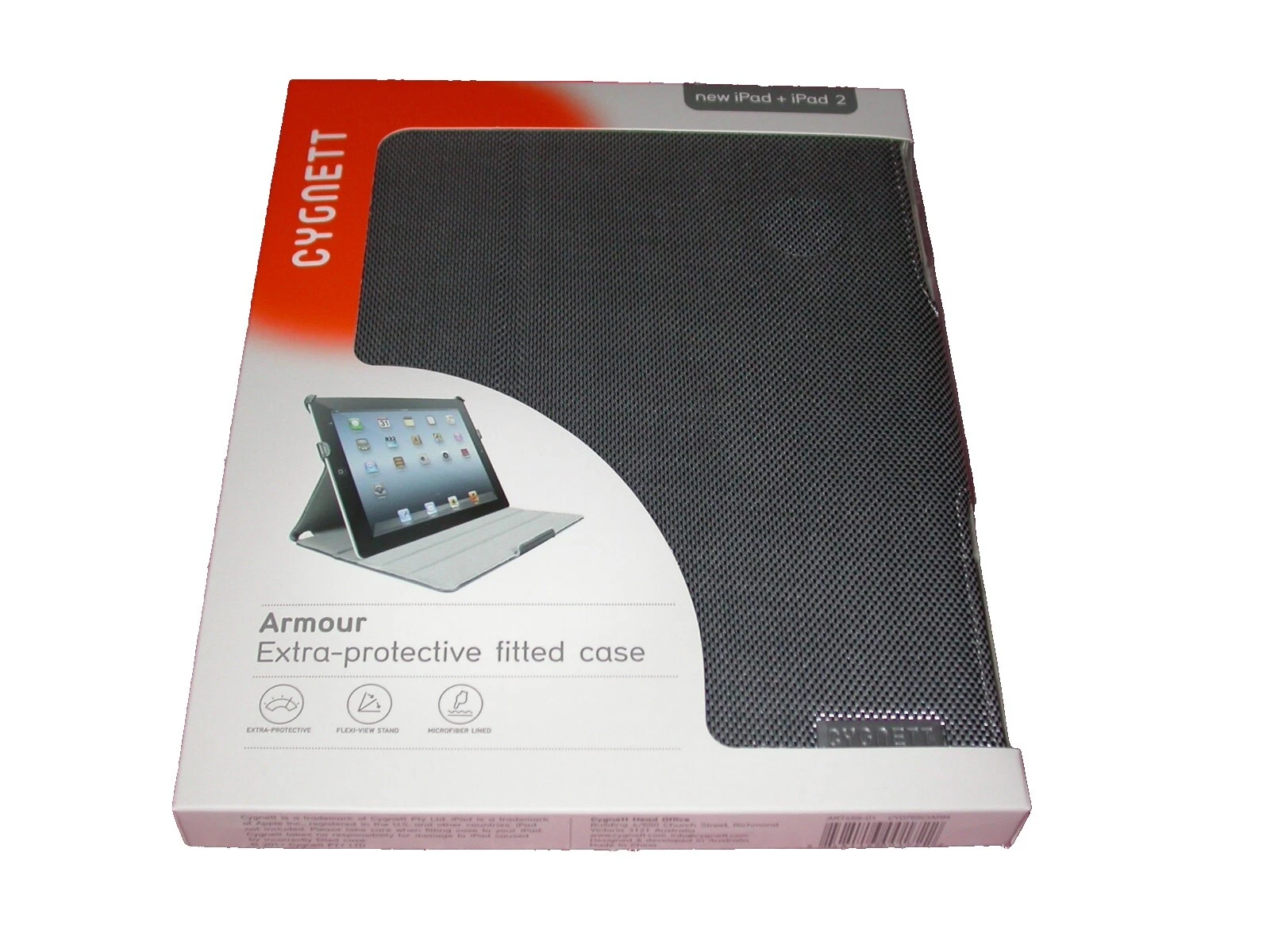 Lector de libros electrónicos y tablet Cygnett Estuches, Fundas y teclado Folios Para Apple iPad 2