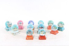 12 Stück alte Drehkalender Tischkalender Schneekugel Vintage kalender Retro Deko