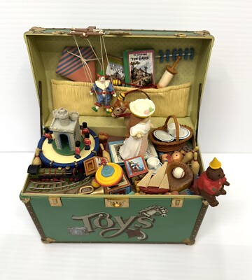 VINTAGE Enesco Toy Symphony Musical Motion Toy Box 1986 Made in
