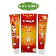 Halagel Herbal Miswak Gel Sensitive Toothpaste 175g x 2