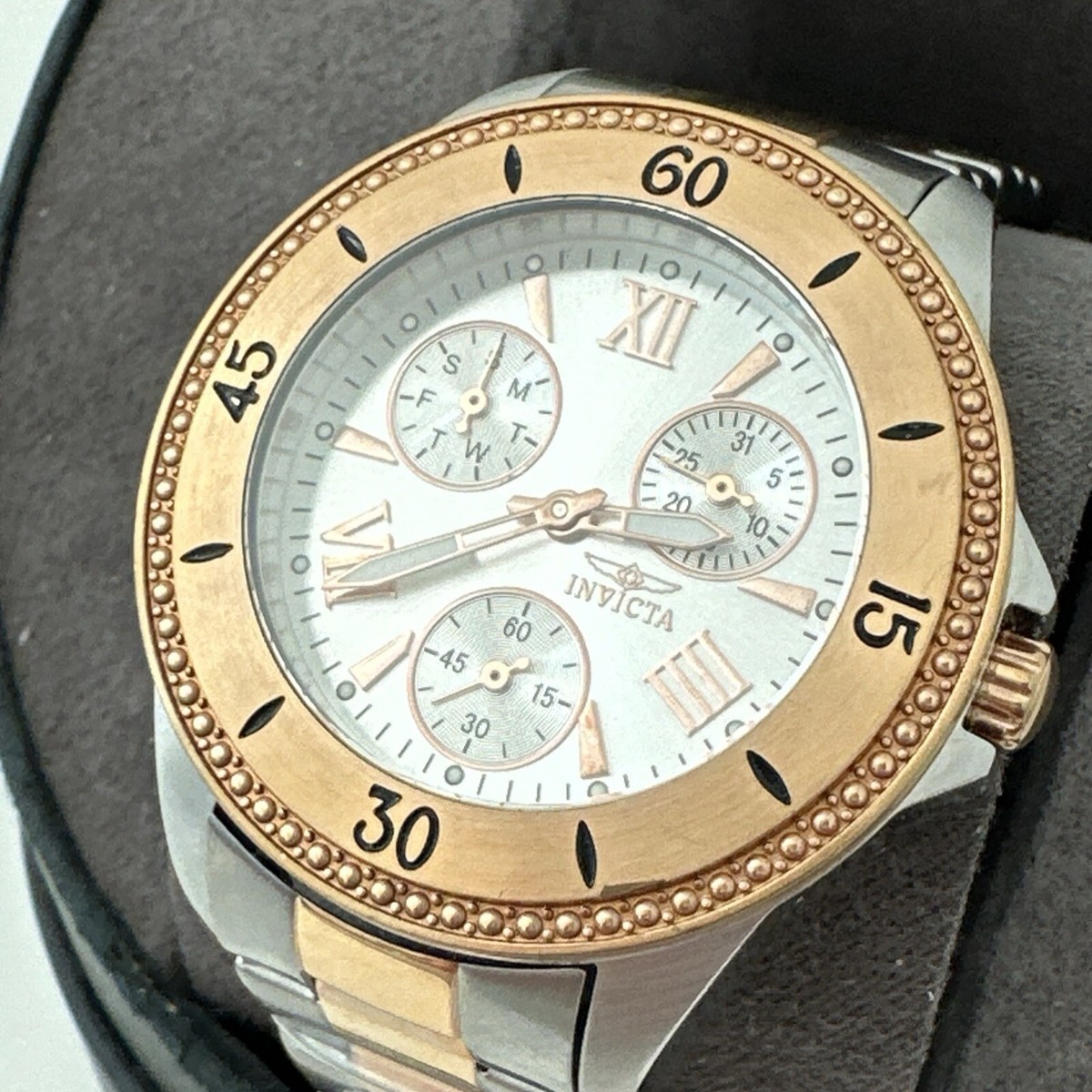 Invicta Women\'s Angel Stainless Steel Quartz Watch with Two-Tone Strap Amazon.com: Invicta Women main image 2
