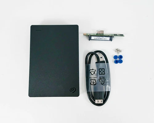 Seagate STGX Portable External Hard Drive USB 3.0 Enclosure Case Black 15mm HDD