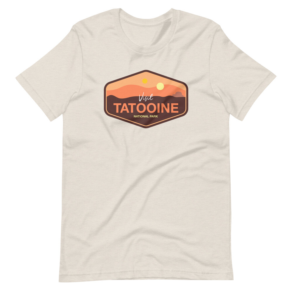 Visit Tatooine Graphic Tee Shirt Short-Sleeve Unisex T-Shirt