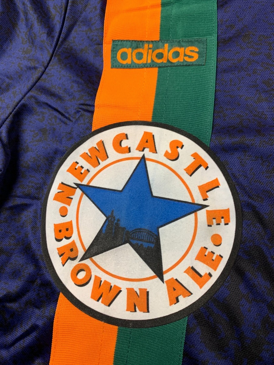 NEWCASTLE UNITED 1997/1998 FOOTBALL SHIRT JERSEY AWAY ADIDAS