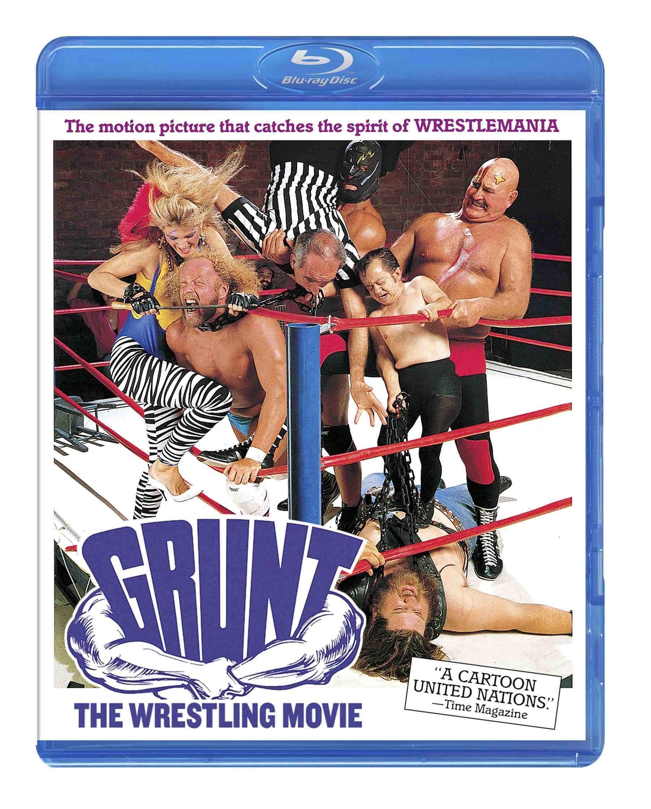 Grunt! The Wrestling Movie (Blu-ray) Magic Schwarz Wally George Lydie Denier