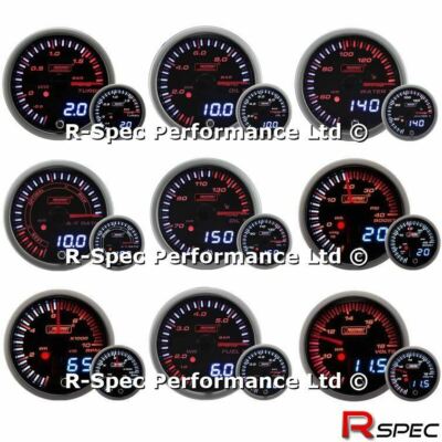 JEDES 3 GAUGE ANGEBOT - 52mm Prosport JDM Dual Display Warnmessgeräte Turbo Boost etc.